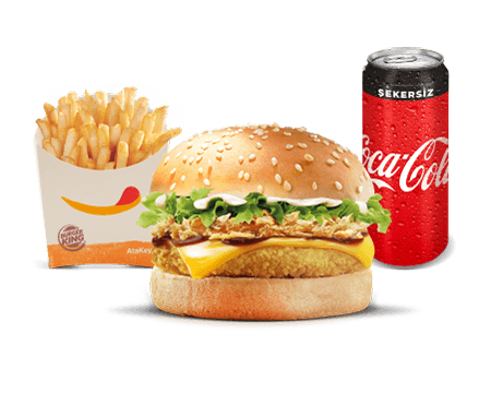 Tavuklu Barbekü Deluxe Burger Menü