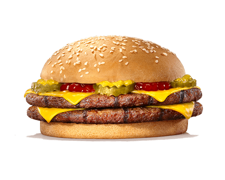 Mega Double Cheeseburger