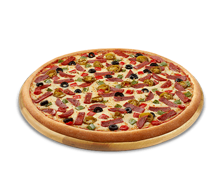 Büyük Boy Gurme Sucuklu Pizza