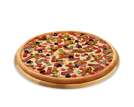 Orta Boy Gurme Sucuklu Pizza